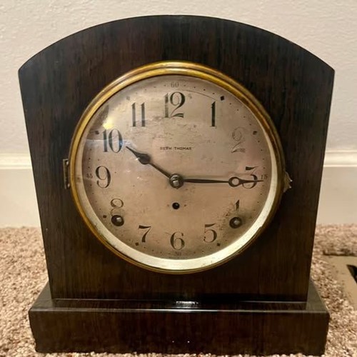 Antique seth thomas mantel - thomas,