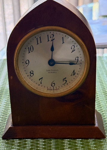 Seth thomas analog desk clock - thomas,