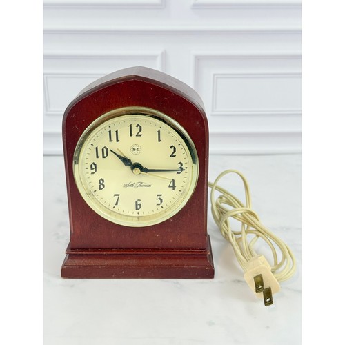Vtg seth thomas wooden - vtg,