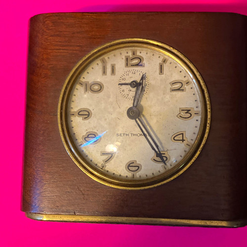 Seth thomas desk clock analog - desk,